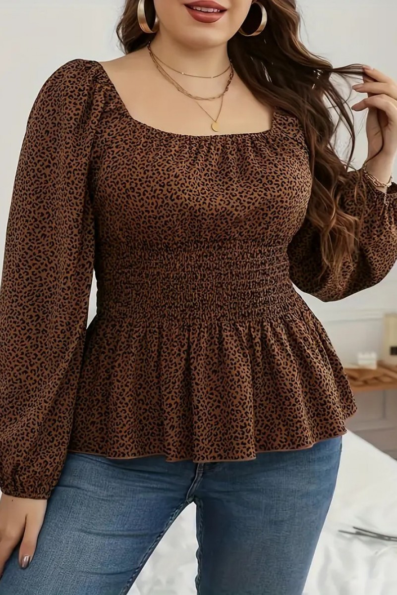 Plus-Size-Casual-Blouse