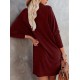 Batwing-Long-Sleeve-Dress